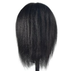 Coiffer cheveux ™ | Tête à coiffer professionnelle 60 % cheveux naturels blond doré - Qoxi OBM Coiffer cheveux ™ | Tête à coiffer professionnelle 60 % cheveux naturels blond doré - Qoxi OBM