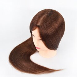 Coiffer cheveux ™ | Tête à coiffer 80% vrais cheveux - ARIELLA