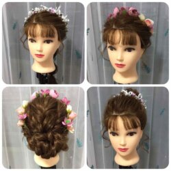 Coiffer cheveux ™ | Tête à coiffer 80% vrais cheveux - ARIELLA