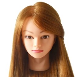 Coiffer cheveux ™ | 80% real hair styling head - LYONINE Coiffer cheveux ™ | 80% real hair styling head - LYONINE