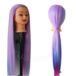 Coiffer cheveux ™ | 80% real hair styling head - LYONINE Coiffer cheveux ™ | 80% real hair styling head - LYONINE