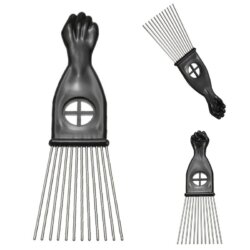 Coiffer cheveux ™ | Strong metal afro fork hair comb - Coiffer cheveux ™ Coiffer cheveux ™ | Strong metal afro fork hair comb - Coiffer cheveux ™