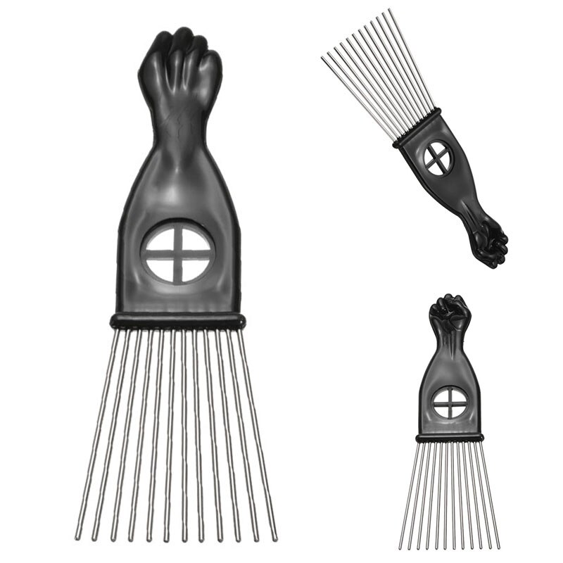 Coiffer cheveux ™ | Strong metal afro fork hair comb - Coiffer cheveux ™ Coiffer cheveux ™ | Strong metal afro fork hair comb - Coiffer cheveux ™