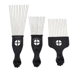 Strong metal afro fork hair comb – Coiffer cheveux ™