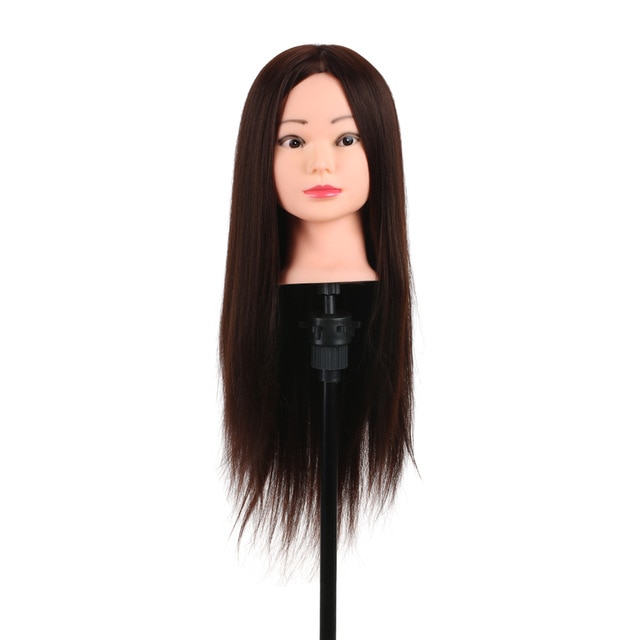 80% real hair styling head – LYONINE 80% real hair styling head – LYONINE