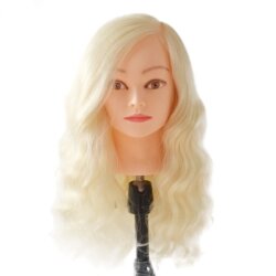 Coiffer cheveux ™ | Tête à coiffer MOB Annabelle 70% cheveux humain Coiffer cheveux ™ | Tête à coiffer MOB Annabelle 70% cheveux humain