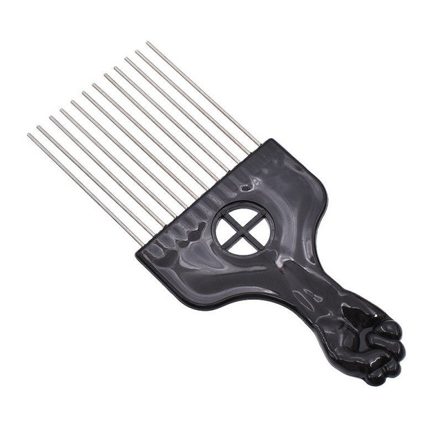Strong metal afro fork hair comb – Coiffer cheveux ™ Strong metal afro fork hair comb – Coiffer cheveux ™