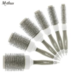Brosse à cheveux céramique ronde MYTHUS