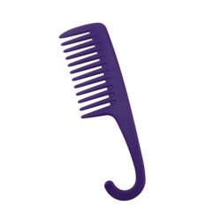 Hair comb with curved handle MOONWIN