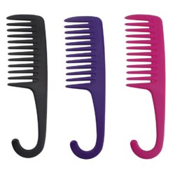 Coiffer cheveux ™ | Hair comb with curved handle MOONWIN