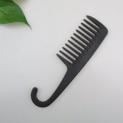 Hair comb with curved handle MOONWIN