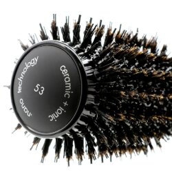 Coiffer cheveux ™ | Brosse à cheveux céramique ronde poils de sanglier MYTHUS Coiffer cheveux ™ | Brosse à cheveux céramique ronde poils de sanglier MYTHUS