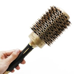 Coiffer cheveux ™ | Ionic gold hairbrush RONDO