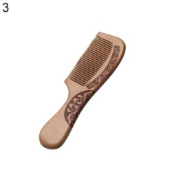 Solid wood peach hair comb – Coiffer cheveux ™
