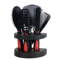 5 piece brush, comb, mirror set – Coiffer Cheveux™
