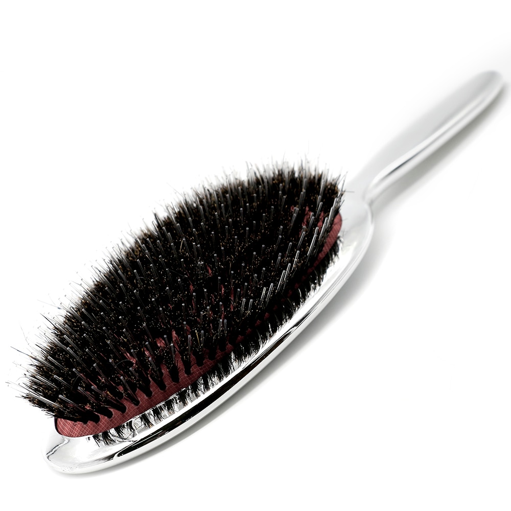 Brosse ovale pure poils de sanglier – Coiffer cheveux ™ Brosse ovale pure poils de sanglier – Coiffer cheveux ™