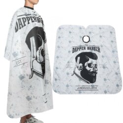 Printed barber cape – DAPPER