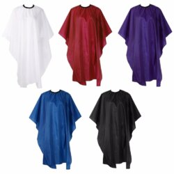 Cape de coiffure tissu en nylon imperméable – Coiffer cheveux ™