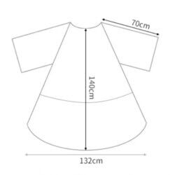 Coiffer cheveux ™ | Hairdressing cape with sleeve - MYTHUS