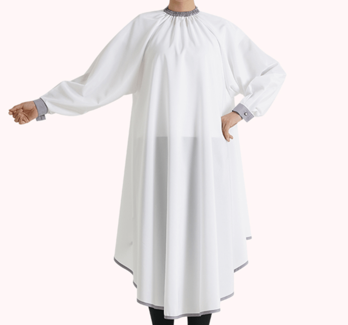 Cape de coiffure longue manche – MORO Cape de coiffure longue manche – MORO