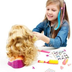 Coiffer cheveux ™ | Tête à coiffer Momatoy - Coiffer cheveux ™