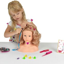 Tête à coiffer Coralie – Coiffer cheveux ™