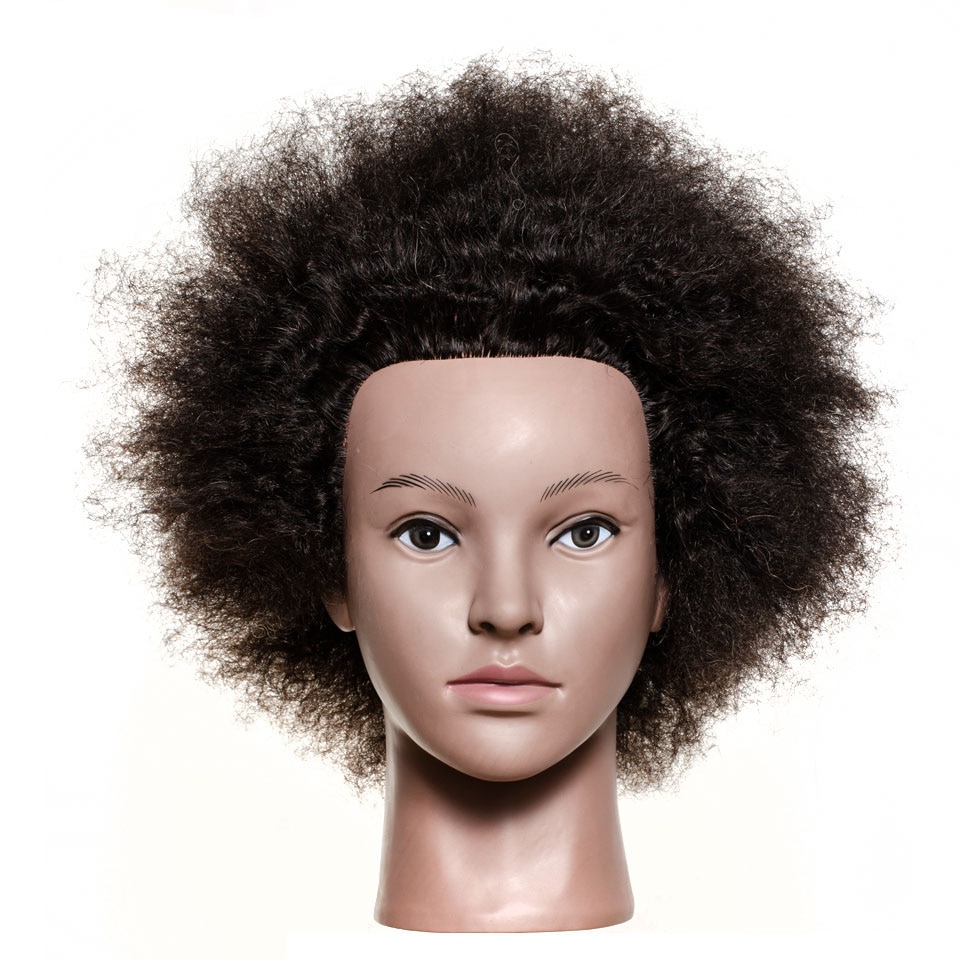 Afro curly hair mannequin head - MALIA | Free shipping.