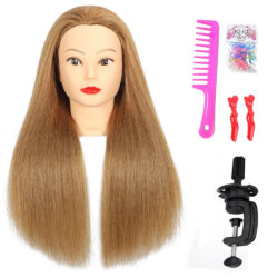 Tête à coiffer 100% vrais cheveux – QUEEN