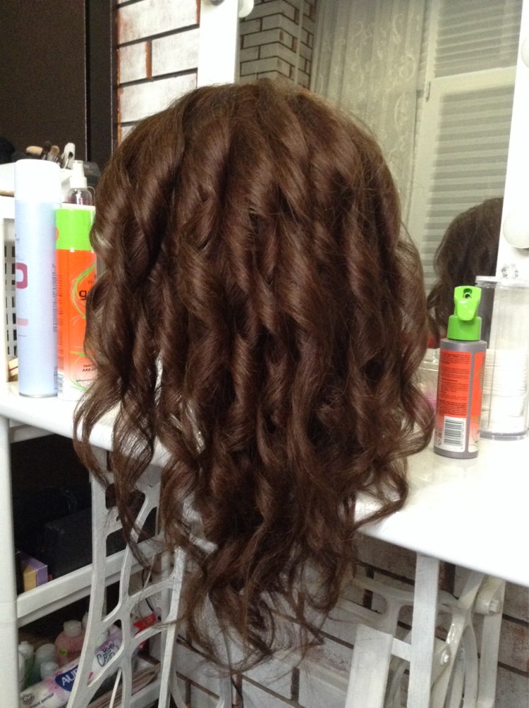 Styling head 60% real hair – NORA Styling head 60% real hair – NORA