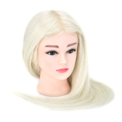 Coiffer cheveux ™ | 80% real hair styling head - LYONINE Coiffer cheveux ™ | 80% real hair styling head - LYONINE