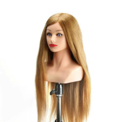 Coiffer cheveux ™ | 80% real hair styling head - LYONINE Coiffer cheveux ™ | 80% real hair styling head - LYONINE