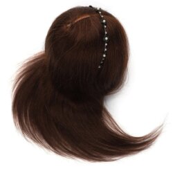 Tête à coiffer marron ROXANNA