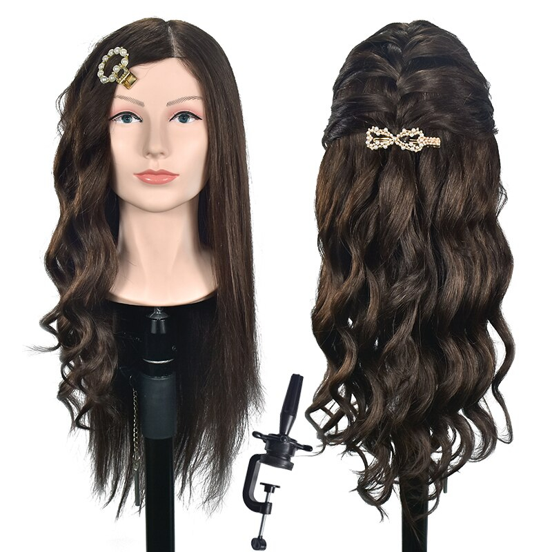 Tête à coiffer 50% poils d’animaux CARMELINA Tête à coiffer 50% poils d’animaux CARMELINA