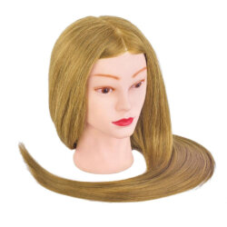 Coiffer cheveux ™ | 80% real hair styling head - LYONINE Coiffer cheveux ™ | 80% real hair styling head - LYONINE