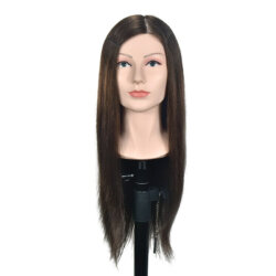 Coiffer cheveux ™ | Tête à coiffer 50% poils d'animaux CARMELINA Coiffer cheveux ™ | Tête à coiffer 50% poils d'animaux CARMELINA