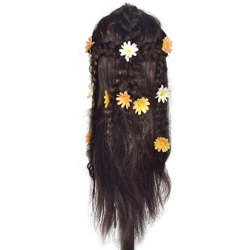 90% synthetic hair styling head Mae-lou – Black 90% synthetic hair styling head Mae-lou – Black