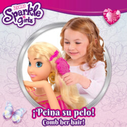 Styling Head LINA la Rose – Coiffer cheveux ™