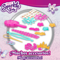 Coiffer cheveux ™ | Styling Head LINA la Rose - Coiffer cheveux ™