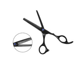 Ciseaux de coiffure amincissant noir éblouissant – RUK