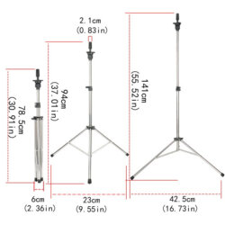 Coiffer cheveux ™ | Trépied réglable pour tête à coiffer - N'LAND Coiffer cheveux ™ | Trépied réglable pour tête à coiffer - N'LAND
