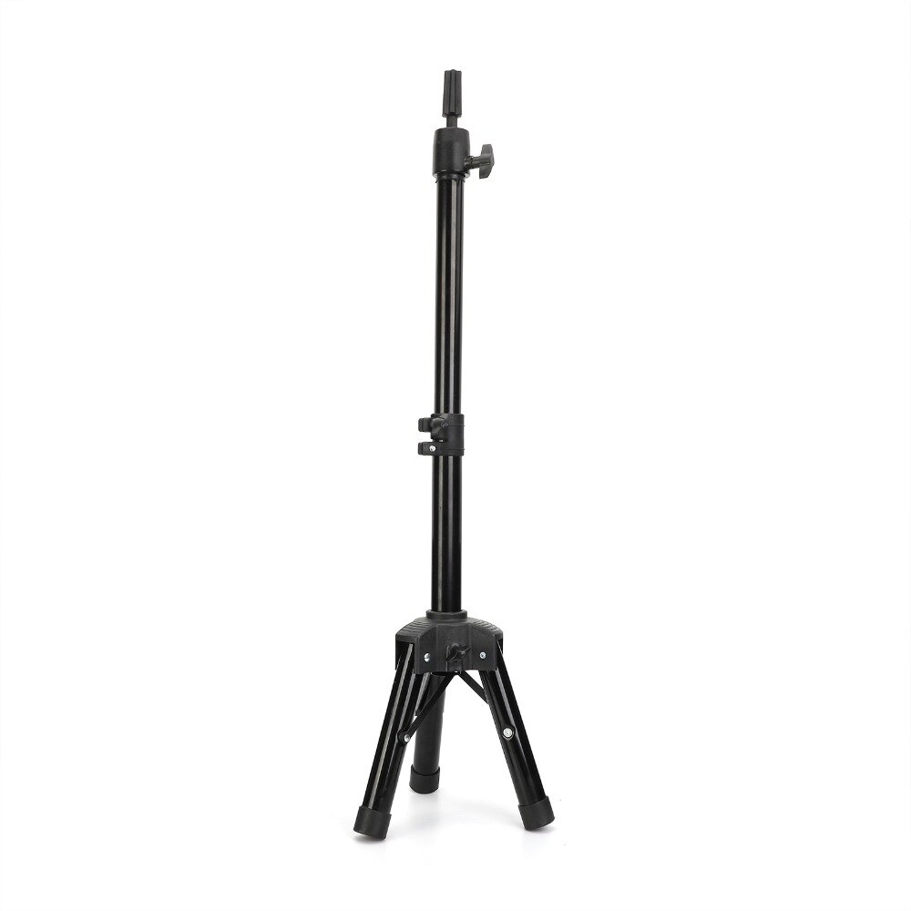 Black adjustable Tripod Support for Mannequin Head – N’LAND Black adjustable Tripod Support for Mannequin Head – N’LAND