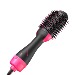 Coiffer cheveux ™ | Brosse soufflante rotative cheveux courts CYAFER
